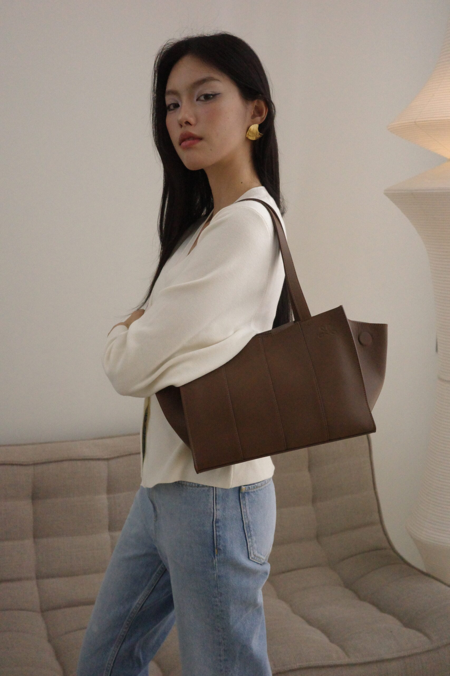 BASKE - BURNT UMBER CALFSKIN - Image 3