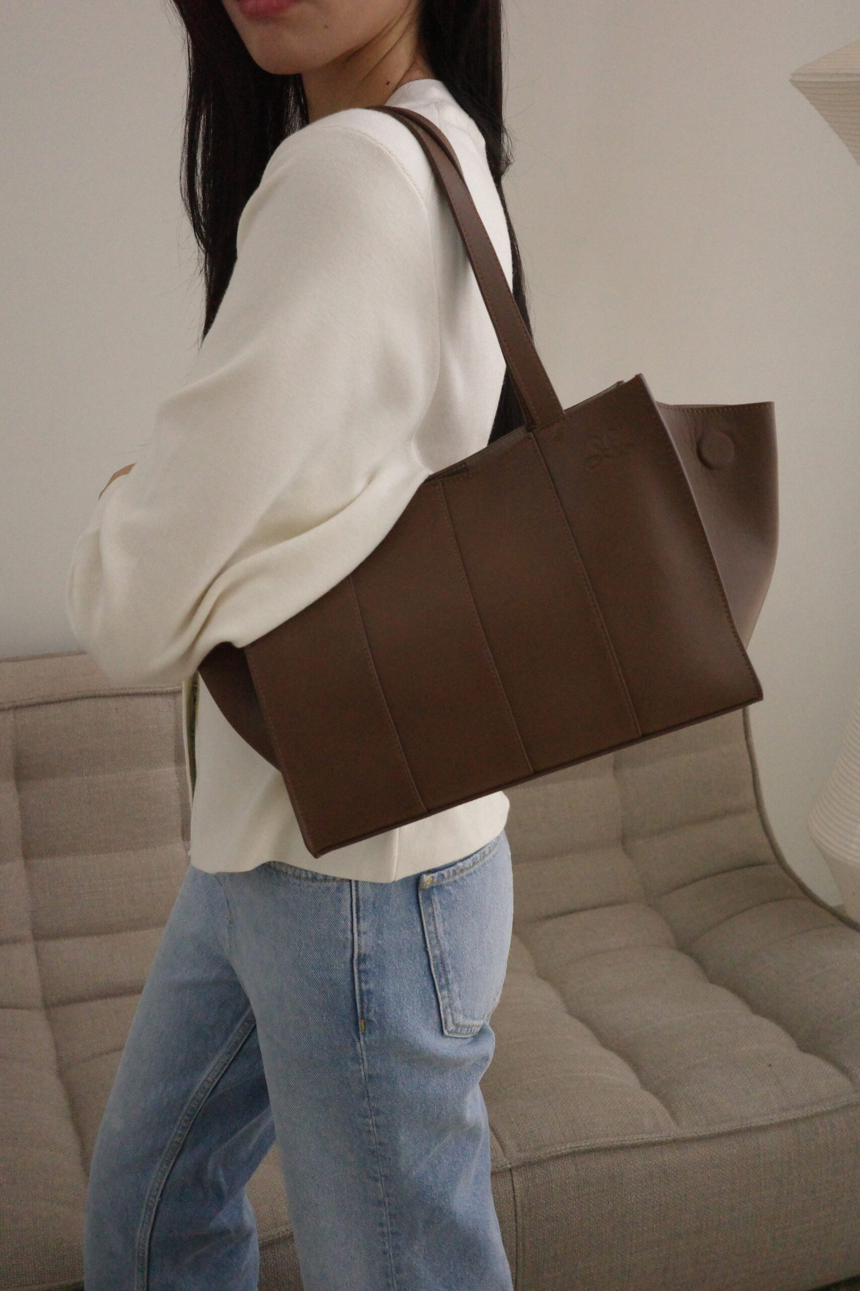 BASKE - BURNT UMBER CALFSKIN - Image 2