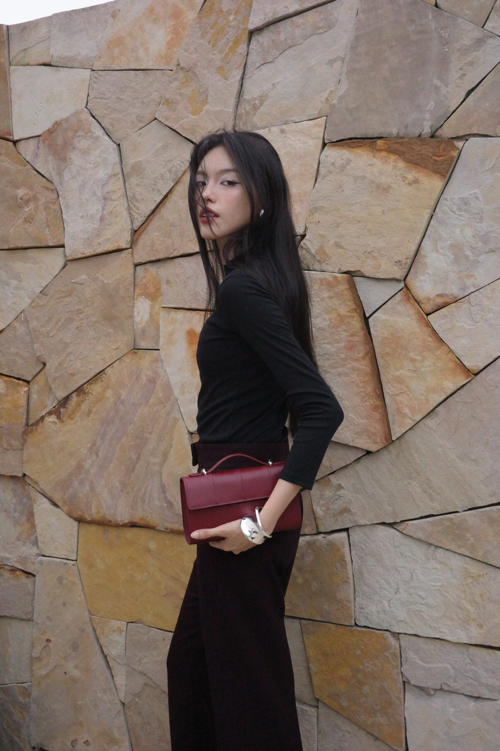 LYNE - BURGUNDY - Image 4