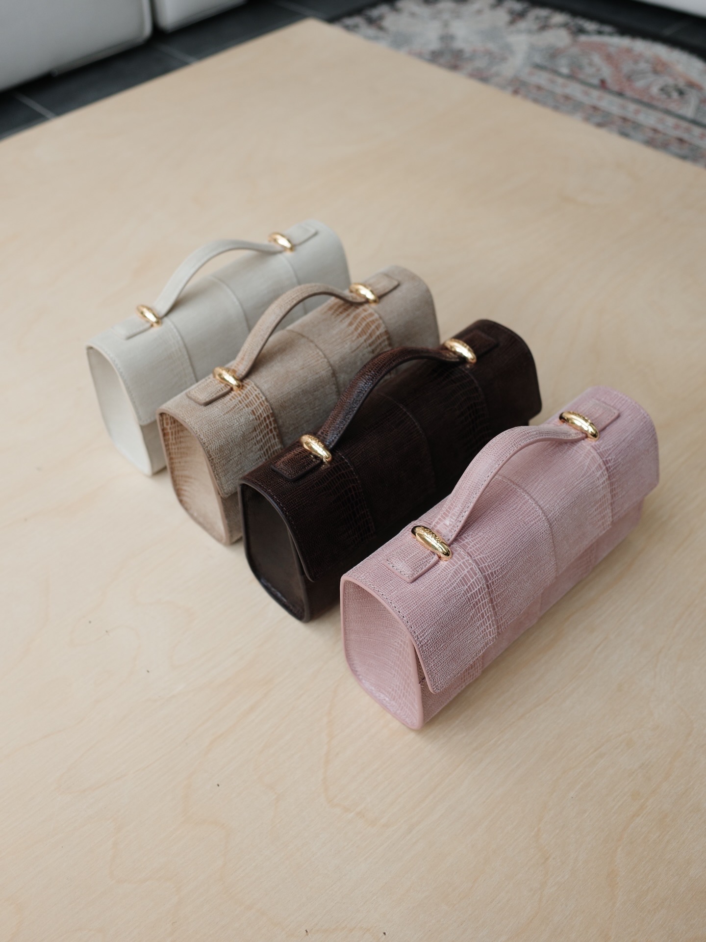 LYNE - PINK LIZARD SUEDE - Image 5