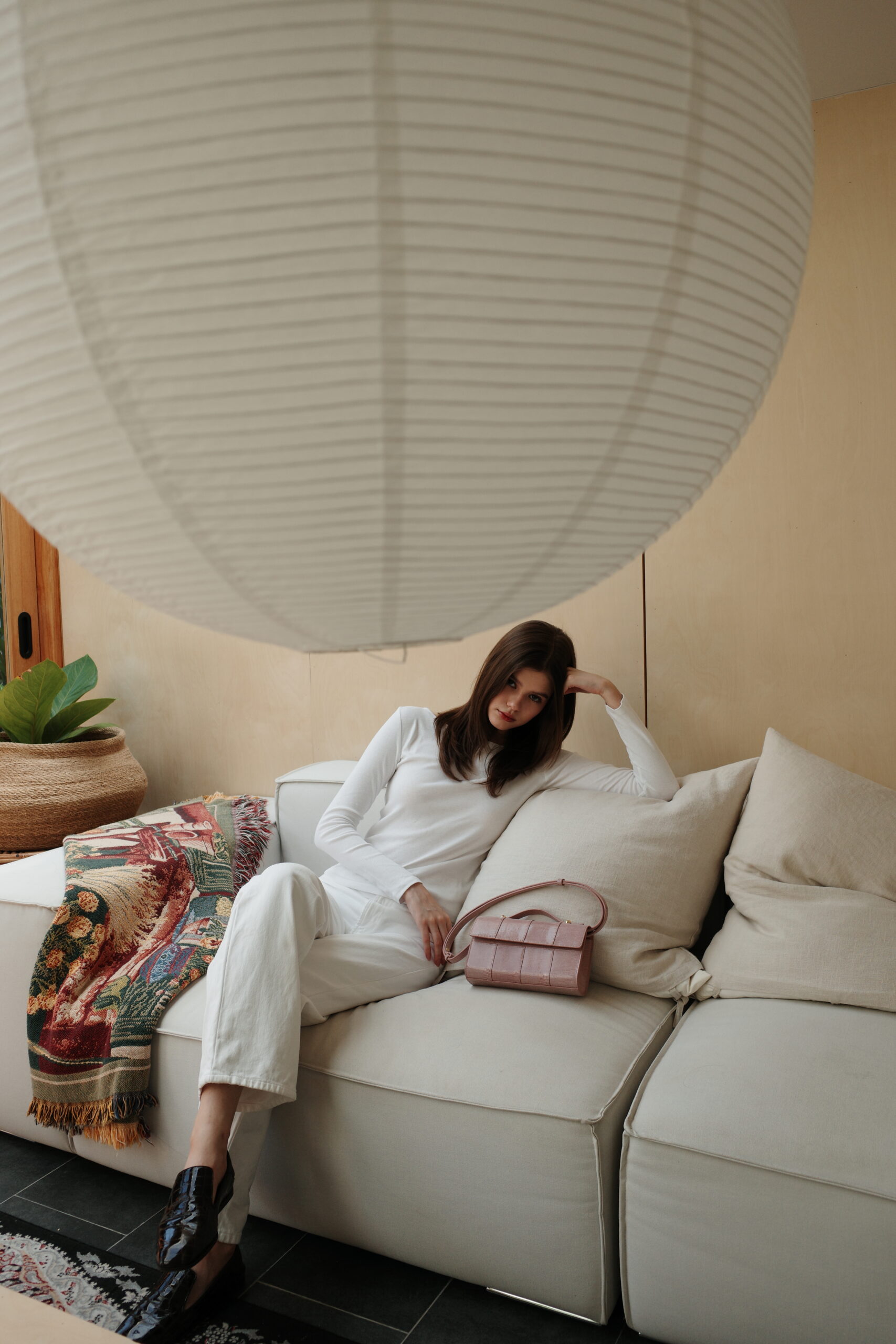 LYNE - PINK LIZARD SUEDE - Image 4