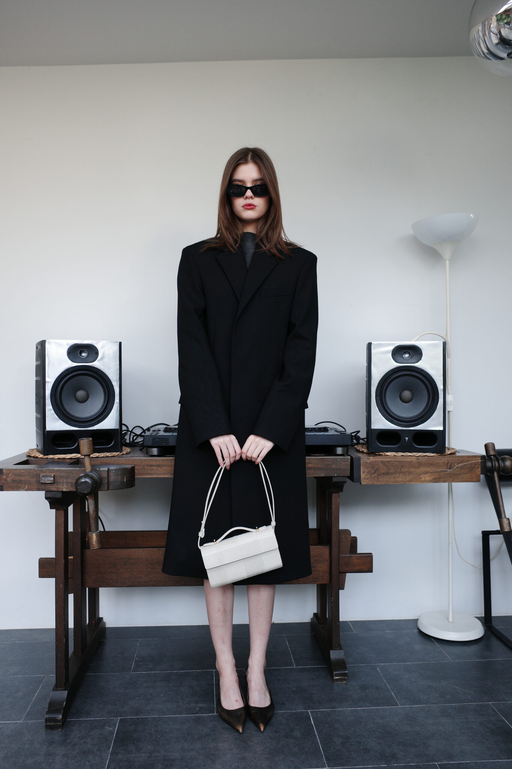 LYNE - PALE IVORY LIZARD SUEDE - Image 5