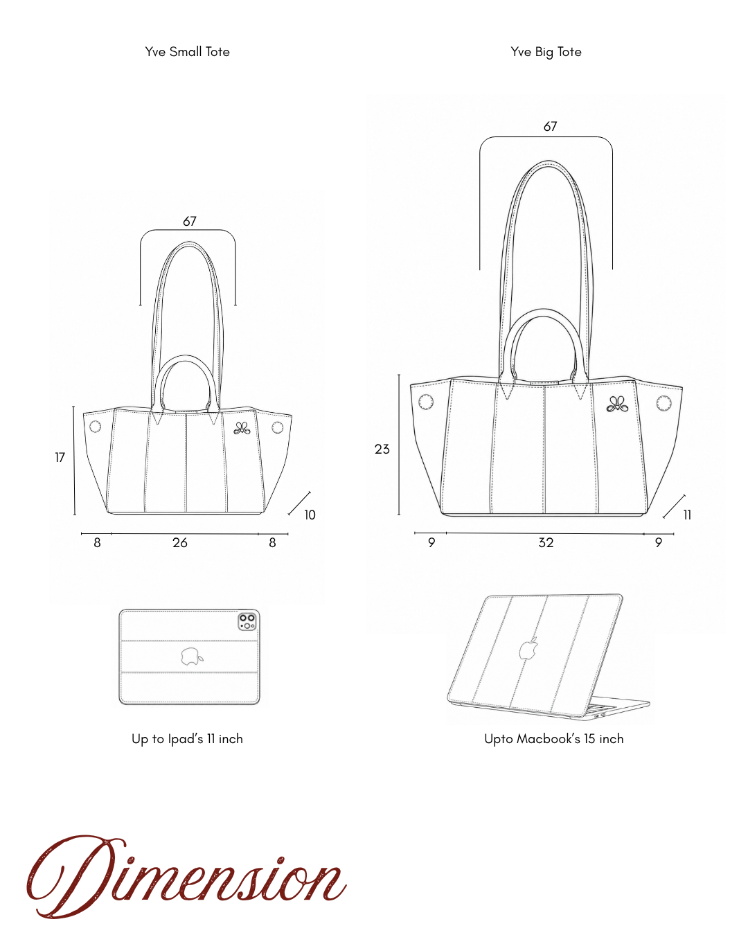 YVE - LARGE TOTE - Image 8